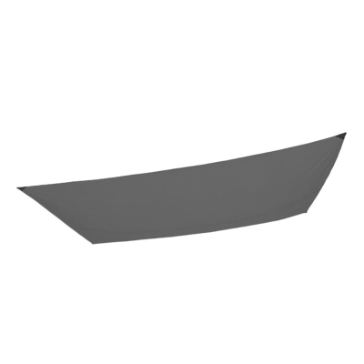 Toldo Vela Rectangular de Poliéster 160 G/m², 200x300x0 Cm, Gris Antracita