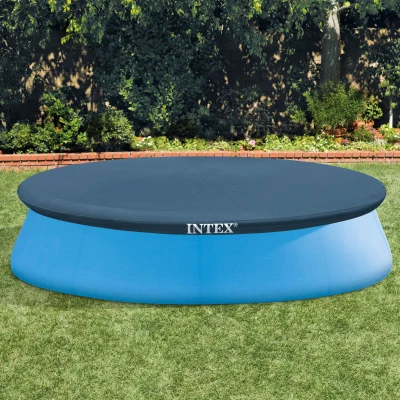 Cobertor para Piscina Hinchable Vinilo 0,18 Mm, 305 Cm Diámetro, Azul