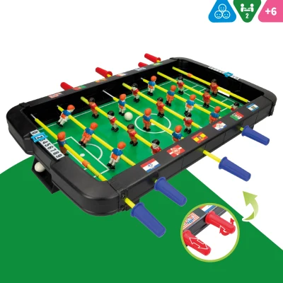 Futbolín Sobremesa 22 Jugadores, 55x45 Cm, Multicolor
