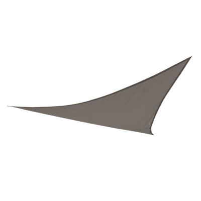 Toldo Vela Triangular Aktive Garden Poliéster 160 G/m², 500x500x500 Cm, Gris Antracita