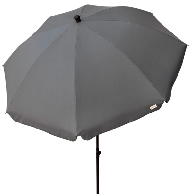 Sombrilla de Jardín Aktive Garden Protección UV30, 240x240x230 Cm, Gris