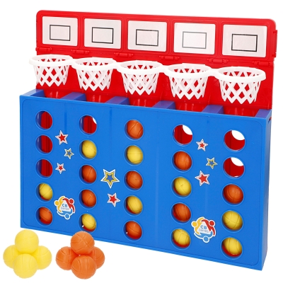 Juego 4 en Línea de Canastas CB Games, 27 Piezas, 36,5x7x24 Cm, Multicolor