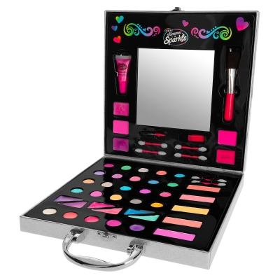 Maletín de Maquillaje Infantil Shimmer 'N Sparkle, 25,5x5x27,5 Cm, Rosa
