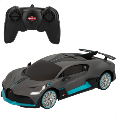 Coche Radiocontrol Bugatti Divo Escala 1:24, 19x9x5,5 Cm, Gris