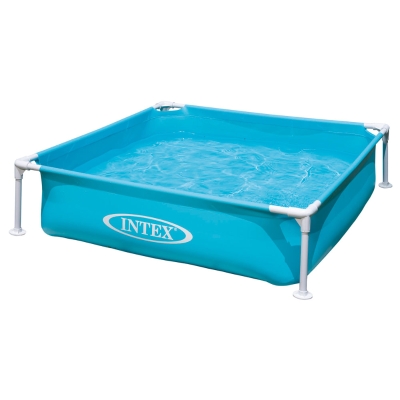 Piscina Desmontable Infantil Small Frame 342 L, 122x122x30 Cm, Azul