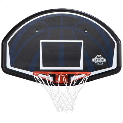 Tablero de Baloncesto Ultrarresistente 112x72 Cm, Negro