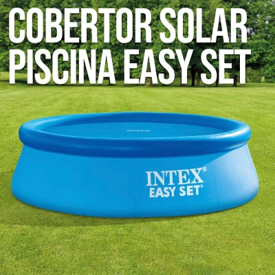 Cobertor Solar 206 Cm para Piscinas 244 Cm, Azul