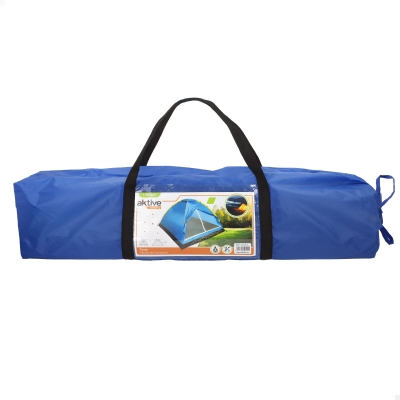 Tienda de Campaña Iglú para 4 Personas, 210x240x130 Cm, Azul