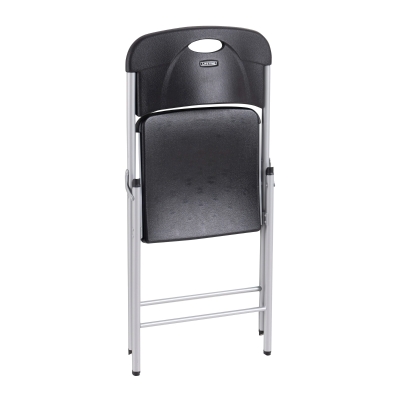 Silla Plegable Lifetime Ligera Ultraresistente 50x48,5x84 Cm, Negro