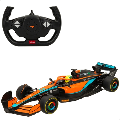 Coche Teledirigido McLaren MCL36 Escala 1:12 con Licencia Oficial, 53x22,5x17 Cm, Naranja