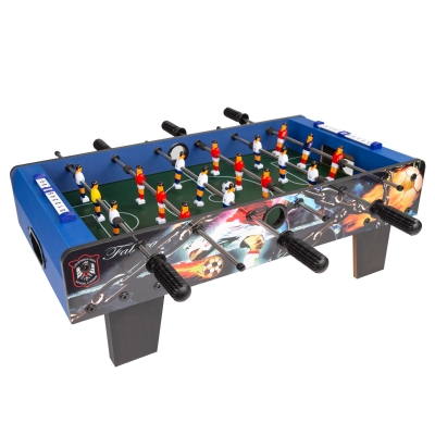 Futbolín Sobremesa 18 Jugadores, 69x37x24 Cm, Madera