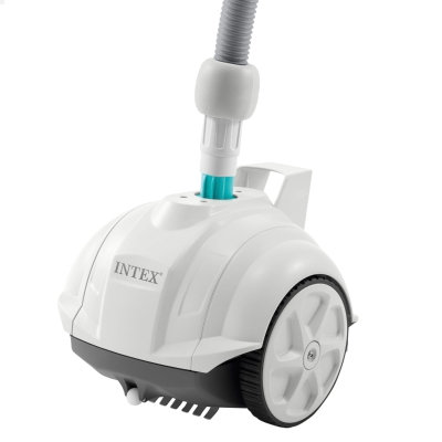 Robot Limpiafondos Automático Intex ZX50 para Piscinas Pequeñas, 39x39x32,5 Cm, Azul
