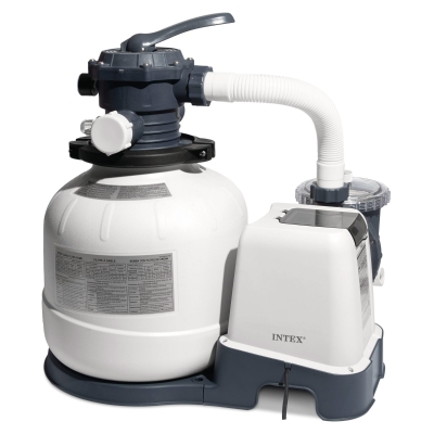 Depuradora Arena Intex Krystal Clear 10.500 L/h, 0,60 CV, 60x41,5x67,5 Cm, Azul