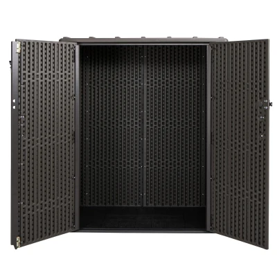 Armario Exterior Ultrarresistente Lifetime, 143x74x174 Cm, Marrón