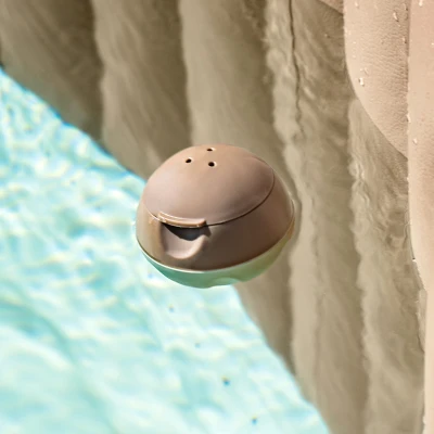 Dispensador Químico INTEX Flotante para Spa, 6x6x6 Cm, Crema