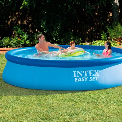 Piscina Hinchable Easy Set con Depuradora 2.006 L/h 366x76 Cm, Azul