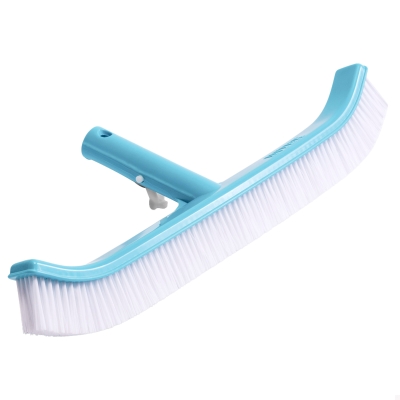 Cepillo Curvado para Pared de Piscina, 41 Cm, Azul