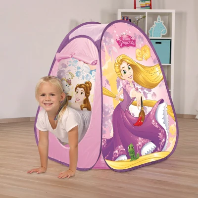 Tienda de Campaña Infantil Pop Up Licencia Disney Princess, 75x75x90 Cm, Multicolor