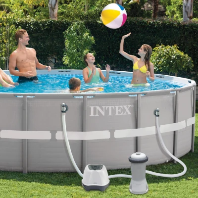 Clorador Salino 4 G/h para Piscinas de Hasta 17.000 L, 33x25,5x27,5 Cm, Blanco