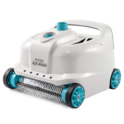 Robot Limpiapiscinas Hidráulico INTEX ZX300, 48,5x40,5x42,5 Cm, Azul