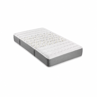 Colchón HR viscoelástico 90x190 cm de 24 cm con tecnología avanzada, tejido stretch y confort premium