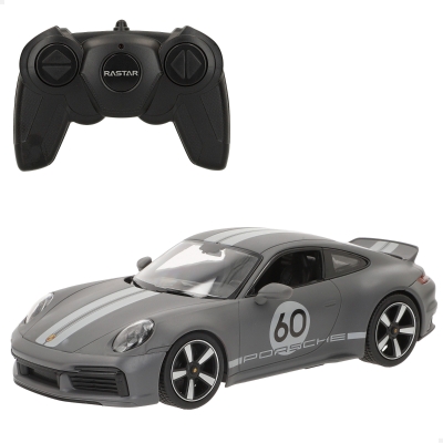 Coche Radiocontrol Rastar Porsche 911 Sport Classic 1:16, 38x19x17 Cm, Gris