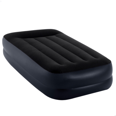 Colchón Hinchable Dura-Beam Plus con Bomba Eléctrica Integrada, 99x191x42 Cm, Azul