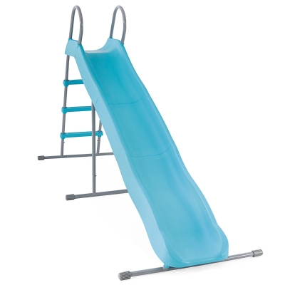 Tobogán Infantil Intex con Estructura de Acero Galvanizado, 84x251x147 Cm, Azul