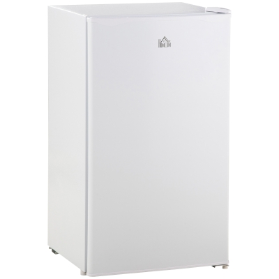 HOMCOM 91L Under Counter Fridge Freezer 47.5cm White
