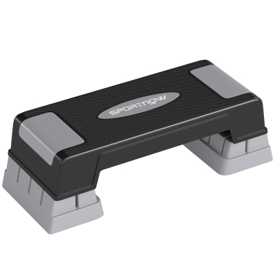 SPORTNOW Stepper fitness aerobico 75 x 29 x 22,5 cm Grigio