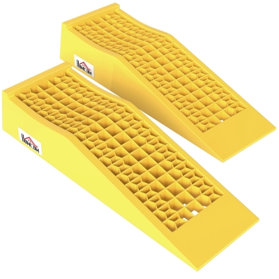 Set de 2 Rampe de Încărcare Antiderapante din Plastic pentru Mașini