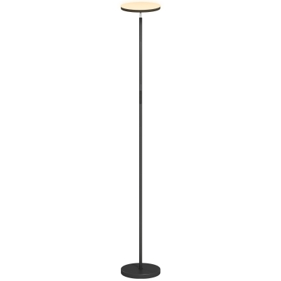 HOMCOM Lampadaire RGB Dimmable Pivotant Télécommande Noir