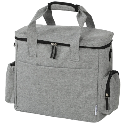 PawHut Sac Voyage Chien 2 Contenants Bol Pliable Gris Clair