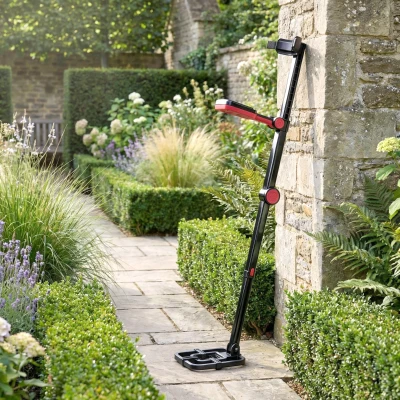 Outsunny Détecteur Métaux Étanche IP68 LCD Pliable avec Accessoires