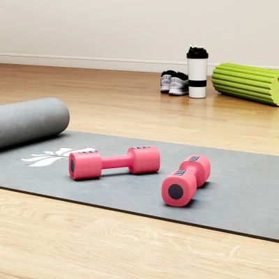 SPORTNOW Haltères Ajustables 4 en 1 1-2,5kg Maison Gym
