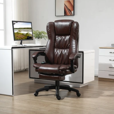 Vinsetto bureaustoel 68,5 cm x 68,5 cm x 119-127 cm