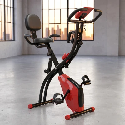 Bicicleta Pliabila 2-in-1 – 8 Niveluri & Benzi Elastice