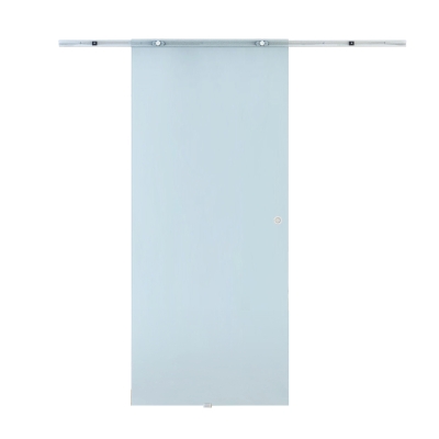 HOMCOM Porta de correr em vidro Porta interior Vidro fosco 102,5 x 205 cm