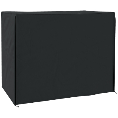 Outsunny Capa para balanço tipo Hollywood, impermeável, poliéster, 220x125x172cm, Preto