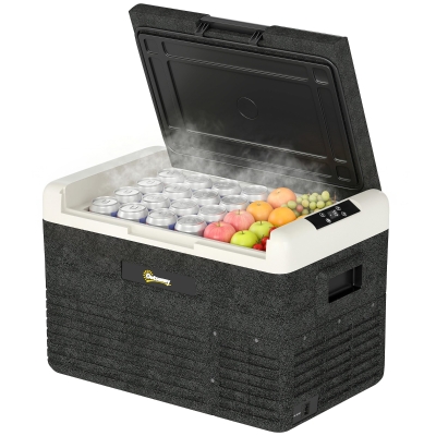 Outsunny Portable Car Refrigerator 30L -20℃ 12/24V AC/DC