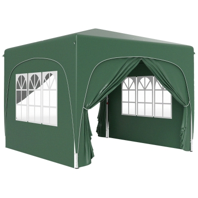 Pop Up Canopy 300L x 300W x 273Hcm Green