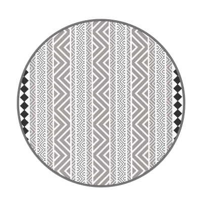 Outsunny Tapis Extérieur Ø180cm Imperméable
