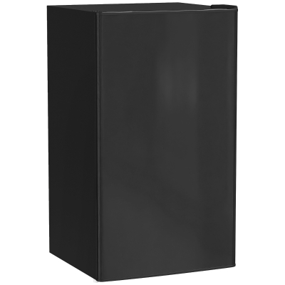 HOMCOM Frigo Portatile 91L con Scaffali, Ripiani e Cassetto Nero
