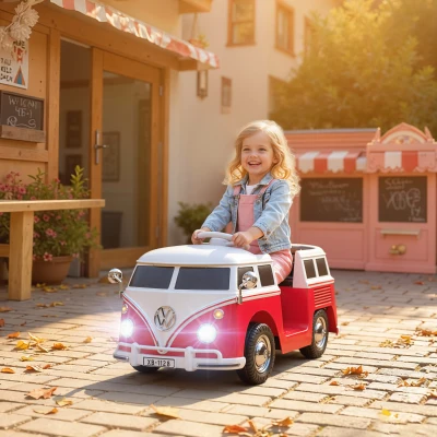 AIYAPLAY Kinder Elektroauto, 12V Kinderfahrzeug mit MP3, Doppelmotor, Elektrofahrzeug mit Hupe, Sanftanlauf, 89x49x41,5 cm, Rot