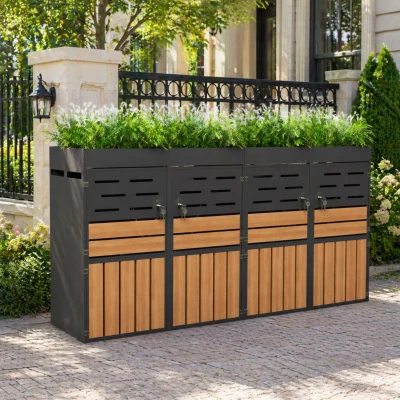 Dulap exterior multifuncțional, Gri