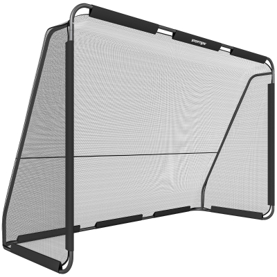 SPORTNOW But Football Métal 300x120x200cm Jardin Filet Noir