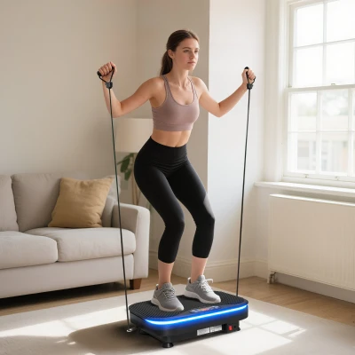 SPORTNOW Vibration Plate Exercise Machine 99 Speeds