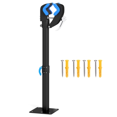 HOMCOM Support Réparation Vélo Réglable 360° Noir 25kg