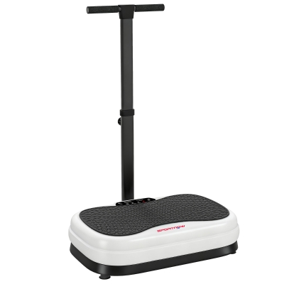SPORTNOW Vibration Plate Exercise Machine with Handle, Remote
