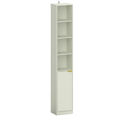 HOMCOM 6-Tier Storage Cabinet Adjustable Shelf Light Green
